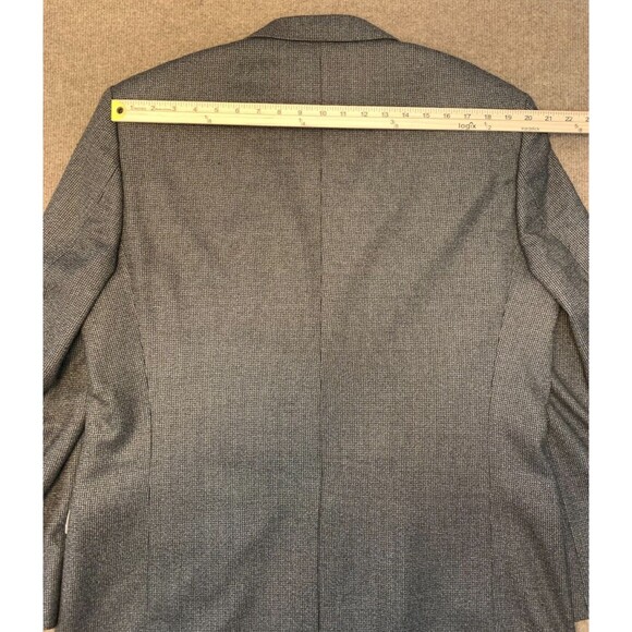 Oak Creek Tweed Blazer Mens 44L Lambs Wool Jacket Brown Sportcoat - Picture 9 of 11